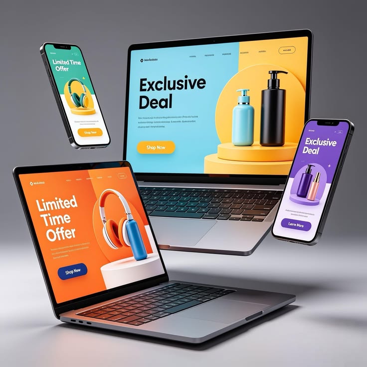 Professional website design and development