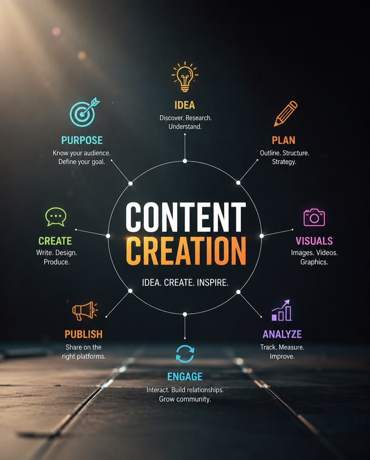 Professional content creation and brand storytelling